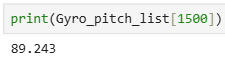 90 degree pitch calibration